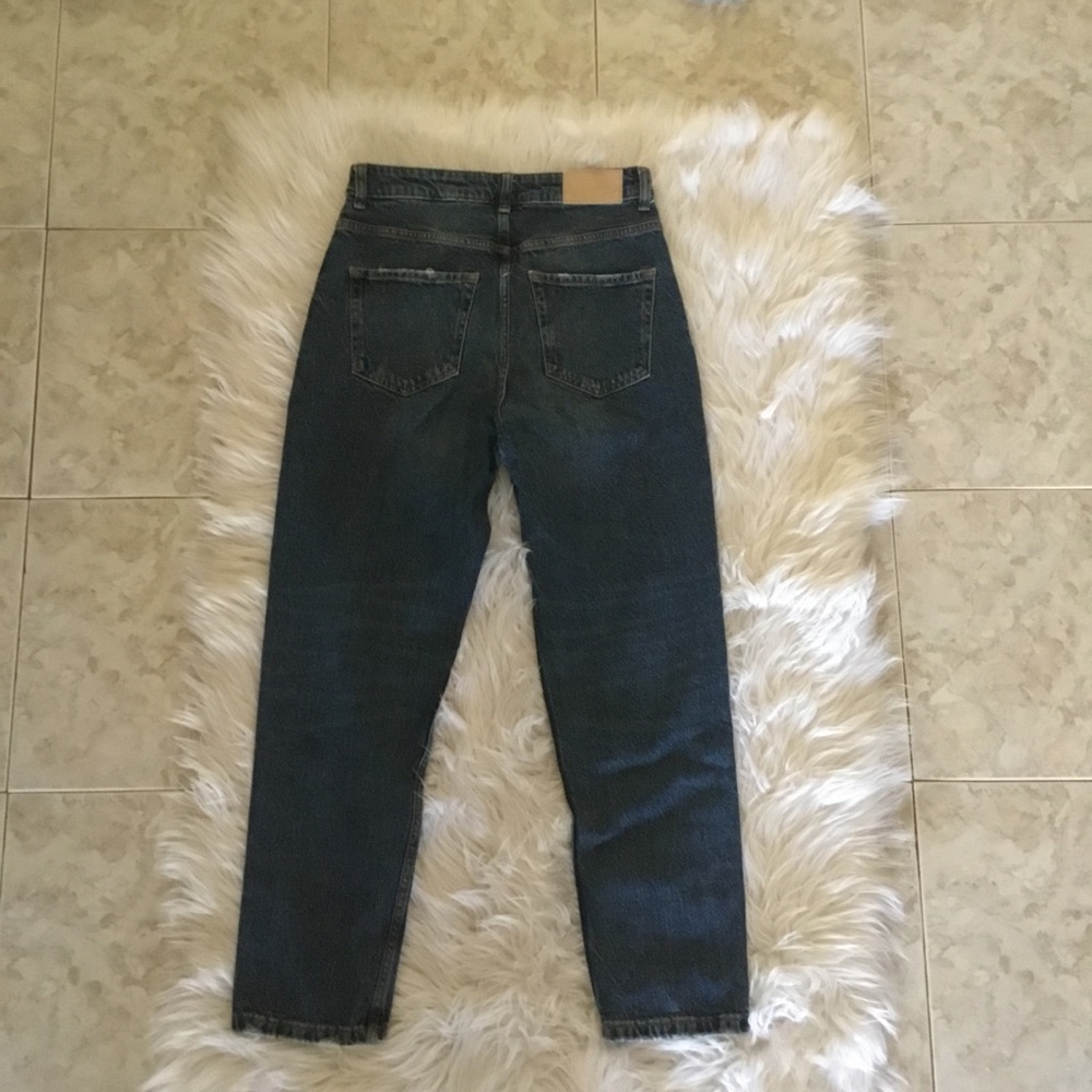 🌹HOST PICK🌹 ZARA HIGH WAIST JEANS / SIZE 6/ NEW CONDITION - Picture 6 of 10